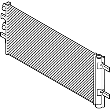 BMW 64-50-9-271-205 Condenser Air Conditioning With Drier