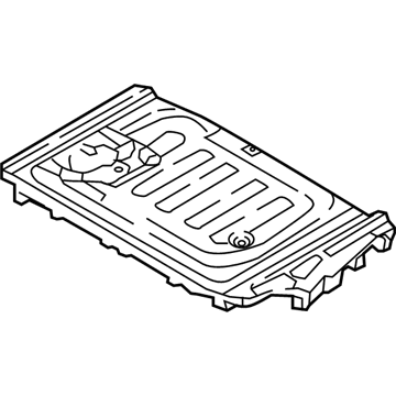 Hyundai 85781-E6500 Foam-Luggage Side Sutp, LH
