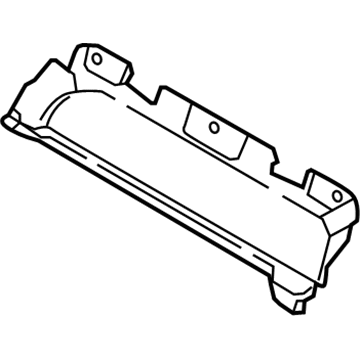 Hyundai 85720-E6500-TRY Panel Assembly-Luggage Partition, Rear