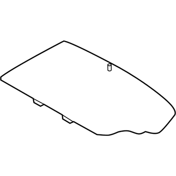 Hyundai 85710-E6500-TRY Mat Assembly-Luggage Covering