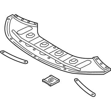 Hyundai 29110-E6000 Panel Assembly-Under Cover, Front