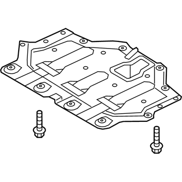 Hyundai 29130-E6000 Panel-Under Cover, Engine