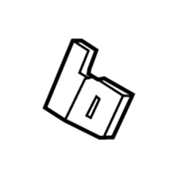 Hyundai 71551-3S000 Reinforcement-Striker, LH