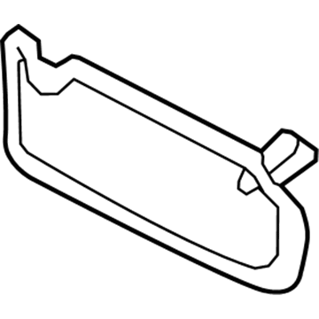 Hyundai 85201-3Q200-TX Sun Visor Assembly, Left