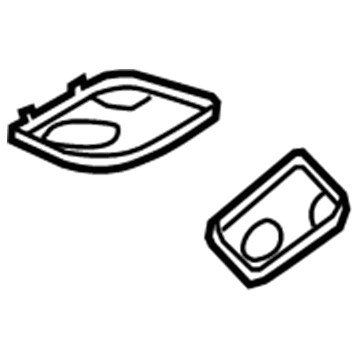 Hyundai 92812-3S050 Lens-Overhead Console Lamp, RH