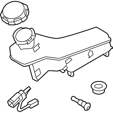 Hyundai 58511-P0000 RESERVOIR ASSY
