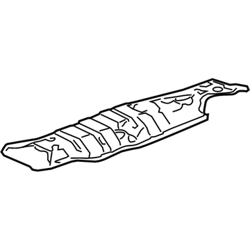 Honda 74601-SNA-A00 Plate A, Floor Heat Baffle