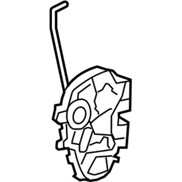 Acura 72150-SZN-A03 Latch Assembly, Left Front