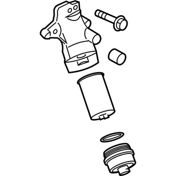 GM 55581537 Oil Filter Housing