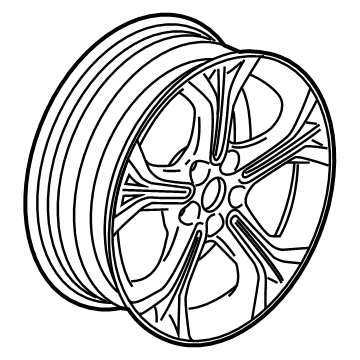 GM 42576165 Wheel Rim-Frt & Rr