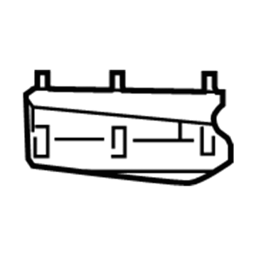 Toyota 82663-47050 Relay Box Rear Cover