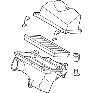 Nissan 16500-1AA1A Air Cleaner Assembly