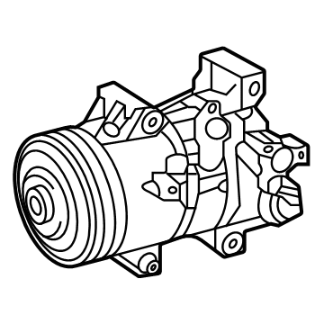 Lexus 88310-53110 COMPRESSOR ASSY, W/P