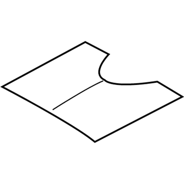 Ford KT4Z-58500A18-A Sunroof Glass