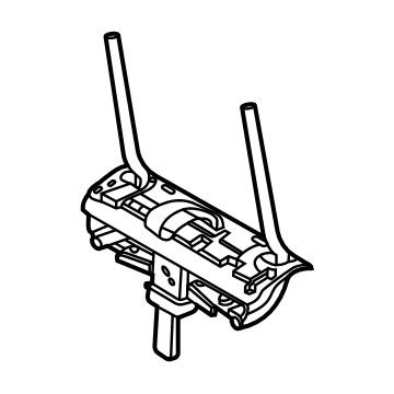 BMW 52-30-9-496-669 FOLDING MODULE, HEAD RESTRAI