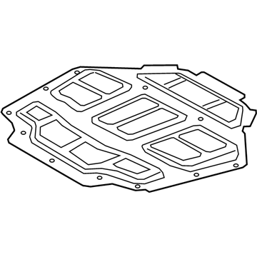 BMW 51-48-7-458-280 SOUND INSULATING ENGINE HOOD