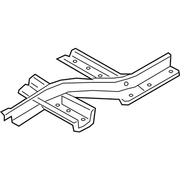 BMW 41-00-8-493-521 EXTENSION CROSS MEMBER FLOOR