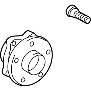 Toyota 43550-47011 Hub & Bearing