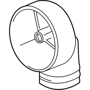 BMW 12-31-1-729-014 Air Channel