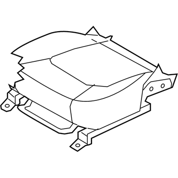 Kia 882602F011193 Cover'G Assembly-Front Cushion