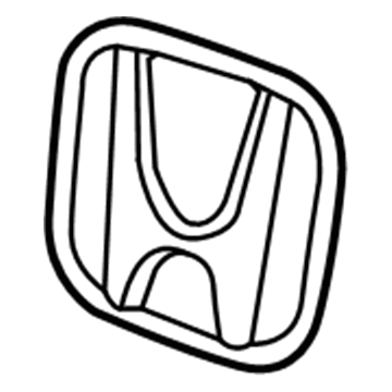 Honda 75700-TR0-000 Emblem (H)