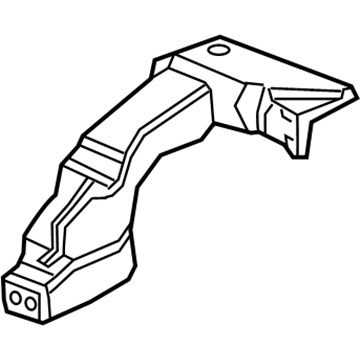 Honda 71128-TR2-A01 Stay, L. FR. Grille