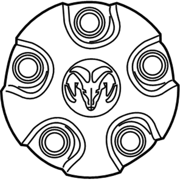 Mopar 52106536AC Wheel Center Cap