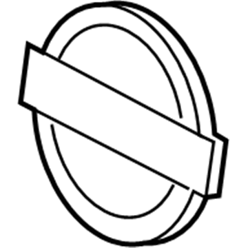 Nissan 62890-3YM0A Emblem-Front