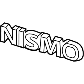 Nissan 62890-3YW0A Front Emblem