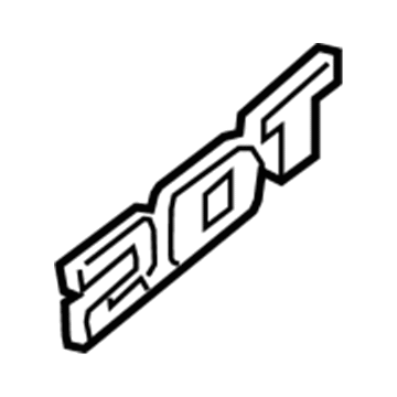 GM 20971944 Nameplate