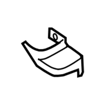 Kia 885672F000GW Cover-Front Seat Mounting Rear