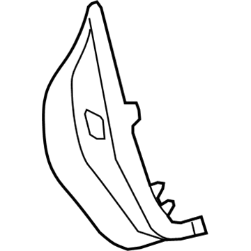 GM 25843843 Rear Cover