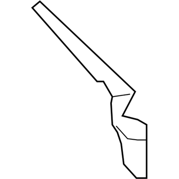 Hyundai 71510-2B201 Extension Assembly-Quarter Outer Rear LH