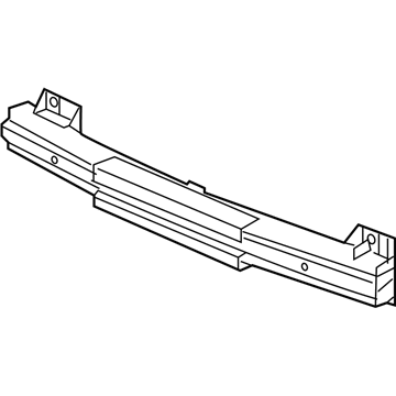 Honda 71530-TE0-A00ZZ Beam, RR. Bumper