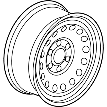 GM 9596468 Spare Wheel