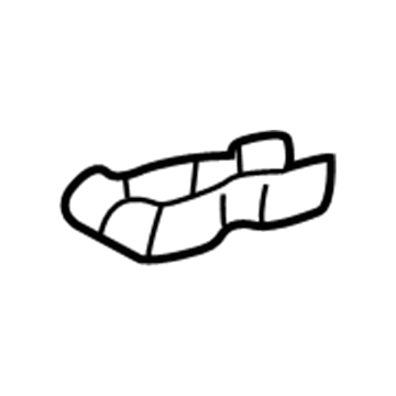Toyota 57151-52010 Rail Extension Upper Reinforcement