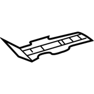 Toyota 57145-52011 Rail Extension Plate