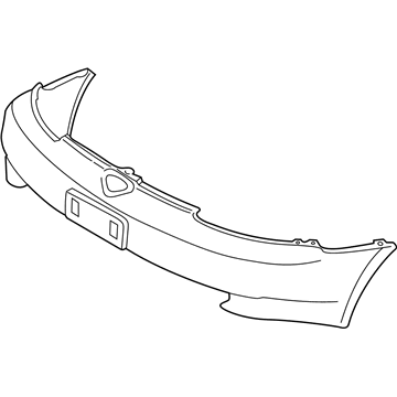 Toyota 52119-52990 Bumper Cover