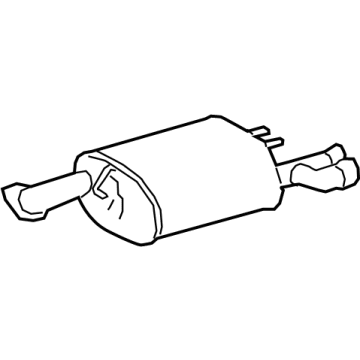 Lexus 17440-0P190 Exhaust Tail Pipe Assembly