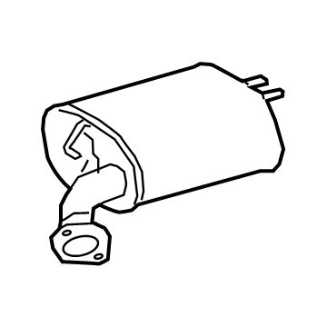 Lexus 17430-0P590 Exhaust Tail Pipe Assembly