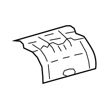 Toyota 58041-06020 Heat Shield