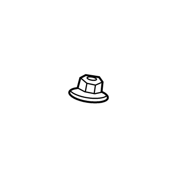 Ford -W716771-S440 Upper Mount Nut