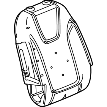 GM 42743431 Seat Back Pad