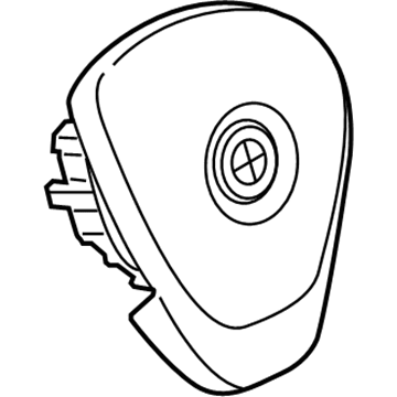 BMW 32-30-6-888-435 Airbag Module Driver'S Side W Absorber