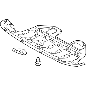 Hyundai 29110-2S501 Panel Assembly-Under Cover