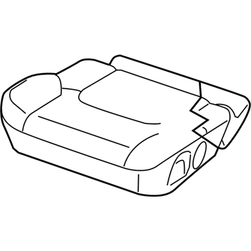 Nissan 87350-9CJ3E Cushion Assembly - Front Seat