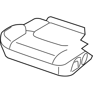Nissan 87350-9CA2E Cushion Assembly - Front Seat