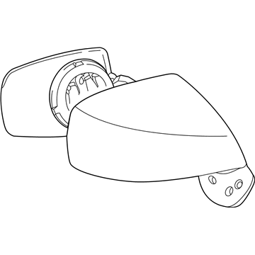Hyundai 87620-2C700 Mirror Assembly-Outside Rear View, RH