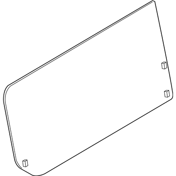 GM 19317563 Door Glass