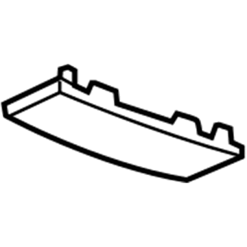 GM 13293396 Dome Lamp Lens